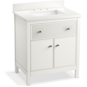 K35019-0 Malin by Studio McGee 25" to 30" Bathroom Vanity - White