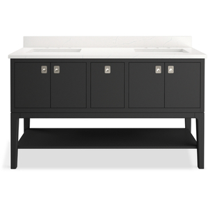 K35028-DWG Seagrove by Studio McGee Over 45" Bathroom Vanity - Ferrous Grey