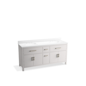 K40642-BD1-AGA Kresla Over 45" Bathroom Vanity - Atmos Grey