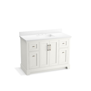 K29262-BD1-0 Charlemont Over 45" Bathroom Vanity - White K29262-BD1-0 Charlemont Over 45" Bathroom Vanity - White