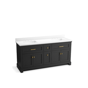 K29264-BD1-DWG Charlemont Over 45" Bathroom Vanity - Dark Warm Grey