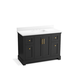 K29262-BD1-DWG Charlemont Over 45" Bathroom Vanity - Dark Warm Grey