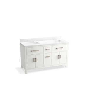 K40641-BD1-0 Kresla Over 45" Bathroom Vanity - White K40641-BD1-0 Kresla Over 45" Bathroom Vanity - White