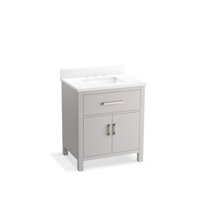 K40638-BD1-AGA Kresla 25" to 30" Bathroom Vanity - Atmos Grey