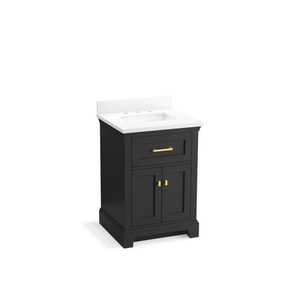 K29259-BD1-DWG Charlemont Up to 24" Bathroom Vanity - Dark Warm Grey