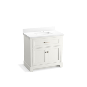 K29261-BD1-0 Charlemont 31" to 44" Bathroom Vanity - White K29261-BD1-0 Charlemont 31" to 44" Bathroom Vanity - White