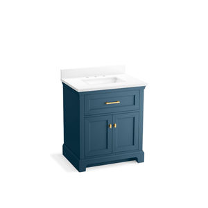 K29260-BD1-TDB Charlemont 25" to 30" Bathroom Vanity - Tidal Blue