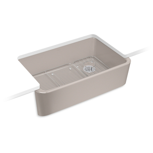 K24268-TRF Ironridge Apron Front / Specialty Sink Kitchen Sink - Truffle