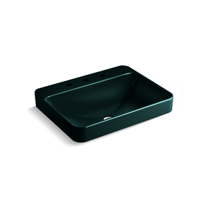 K2660-8-17 Vox Vessel Style Bathroom Sink - Teal