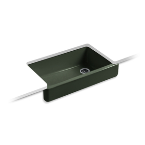 K6488-42 Whitehaven Apron Front / Specialty Sink Kitchen Sink - Aspen Green K6488-42 Whitehaven Apron Front / Specialty Sink Kitchen Sink - Aspen Green