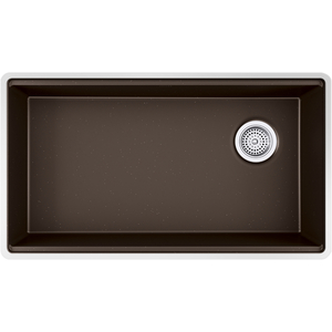 K33710-CM2 Billings White/Color Undermount - Single Bowl Kitchen Sink - Browns K33710-CM2 Billings White/Color Undermount - Single Bowl Kitchen Sink - Browns