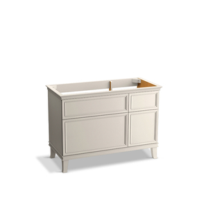 K29481-1WA Artifacts Over 45" Bathroom Vanity - Linen White K29481-1WA Artifacts Over 45" Bathroom Vanity - Linen White