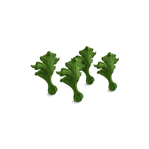 K204-34 Artifacts Clawfoot Tub Feet Part - Fresh Green K204-34 Artifacts Clawfoot Tub Feet Part - Fresh Green
