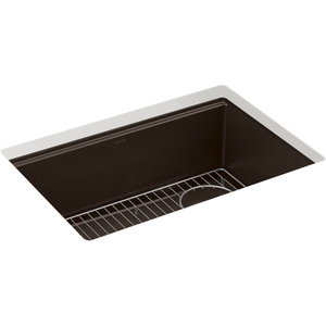 K33713-CM2 Billings White/Color Undermount - Single Bowl Kitchen Sink - Browns K33713-CM2 Billings White/Color Undermount - Single Bowl Kitchen Sink - Browns