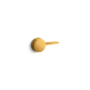 K28122-R-2MB Veil Toilet Tank Lever Bathroom Accessory - Vibrant Brushed Moderne Brass K28122-R-2MB Veil Toilet Tank Lever Bathroom Accessory - Vibrant Brushed Moderne Brass