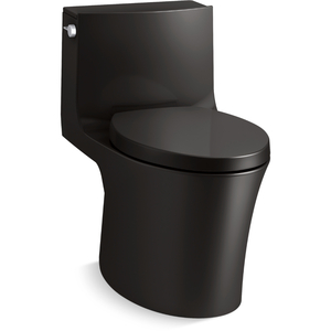 K1381-7 Veil One Piece Toilet - Black Black