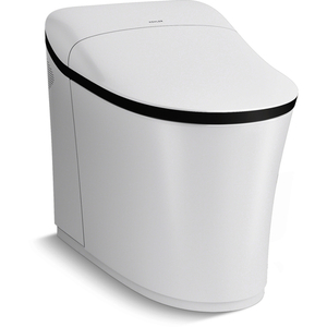 K77795-0BL Eir One Piece Toilet - Matte Black/White