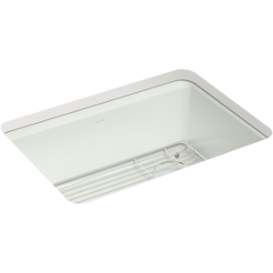 K8668-5UA1-FF Riverby White/Color Undermount - Single Bowl Kitchen Sink - Sea Salt K8668-5UA1-FF Riverby White/Color Undermount - Single Bowl Kitchen Sink - Sea Salt