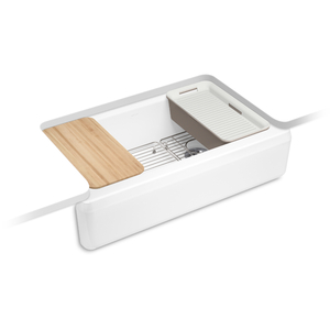 K24564-PC-0 Riverby Apron Front / Specialty Sink Kitchen Sink - White K24564-PC-0 Riverby Apron Front / Specialty Sink Kitchen Sink - White