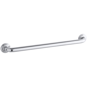K10542-S Traditional Grab Bar Bathroom Accessory - Polished Stainless K10542-S Traditional Grab Bar Bathroom Accessory - Polished Stainless