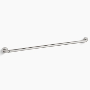 K10545-S Traditional Grab Bar Bathroom Accessory - Polished Stainless K10545-S Traditional Grab Bar Bathroom Accessory - Polished Stainless