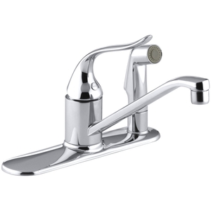 K15173-F-CP Coralais Single Handle Kitchen Faucet - Polished Chrome