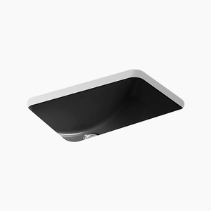 K2214-G-7 Ladena Undermount Style Bathroom Sink - Black