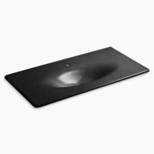 K3052-1-7 Iron/Impressions Vanity Top Bathroom Vanity - Black K3052-1-7 Iron/Impressions Vanity Top Bathroom Vanity - Black