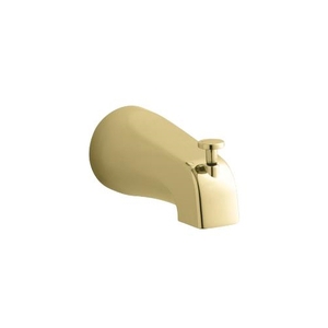 K389-S-PB Devonshire Tub Spout Shower Accessory - Vibrant Polished Brass