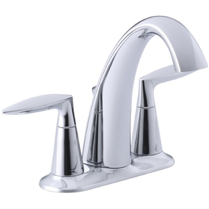 K45100-4-CP Alteo 4'' Centerset Bathroom Faucet - Polished Chrome