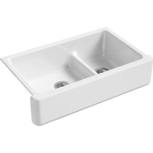 K6427-0 Whitehaven Apron Front / Specialty Sink Kitchen Sink - White