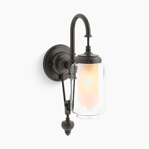 K72581-2BZ Artifacts 1 Bulb Wall Sconce - Oil-Rubbed Bronze K72581-2BZ Artifacts 1 Bulb Wall Sconce - Oil-Rubbed Bronze