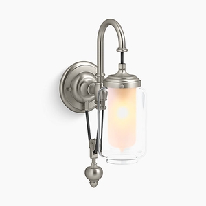 K72581-BN Artifacts 1 Bulb Wall Sconce - Vibrant Brushed Nickel K72581-BN Artifacts 1 Bulb Wall Sconce - Vibrant Brushed Nickel