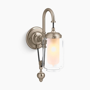 K72581-BV Artifacts 1 Bulb Wall Sconce - Vibrant Brushed Bronze K72581-BV Artifacts 1 Bulb Wall Sconce - Vibrant Brushed Bronze