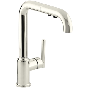 K7505-SN Purist Pull-Out Spray Kitchen Faucet - Vibrant Polished Nickel