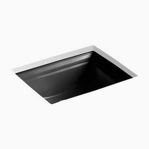 K2339-7 Memoirs Undermount Style Bathroom Sink - Black