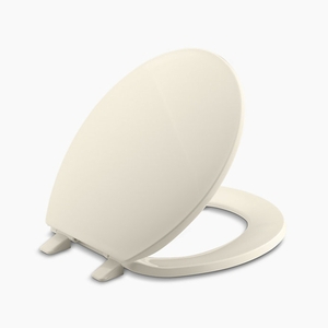 K4775-47 Brevia Toilet Seat Bathroom Accessory - Almond K4775-47 Brevia Toilet Seat Bathroom Accessory - Almond