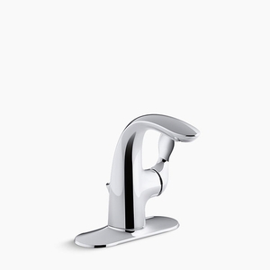 K5313-4-CP Refinia Single Hole Bathroom Faucet - Polished Chrome