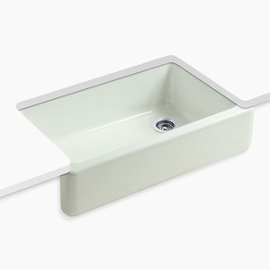 K6489-FF Whitehaven Apron Front / Specialty Sink Kitchen Sink - Sea Salt K6489-FF Whitehaven Apron Front / Specialty Sink Kitchen Sink - Sea Salt