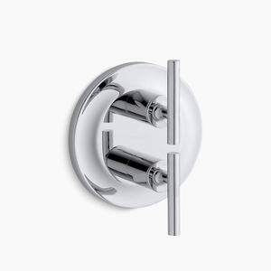 KT14489-4-CP Purist Thermostatic Valve Trim Trim Kit - Polished Chrome