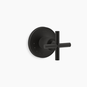 KT14490-3-BL Purist Volume Control Valve Trim Trim Kit - Matte Black