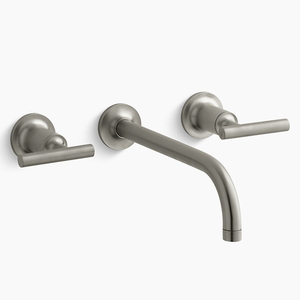 KT14414-4-BN Purist Bathroom Sink Faucet Trim Trim Kit - Vibrant Brushed Nickel