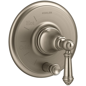 KT72768-4-BV Artifacts Non-Thermostatic Valve Trim Trim Kit - Vibrant Brushed Bronze