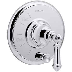 KT72768-4-CP Artifacts Non-Thermostatic Valve Trim Trim Kit - Polished Chrome