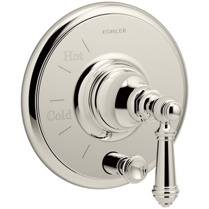 KT72768-4-SN Artifacts Non-Thermostatic Valve Trim Trim Kit - Vibrant Polished Nickel