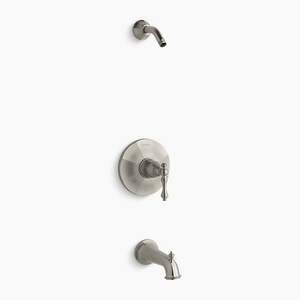 KTLS13492-4-BN Kelston Tub & Shower Faucet Trim Trim Kit - Vibrant Brushed Nickel