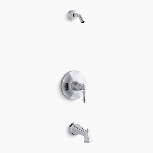 KTLS13492-4-CP Kelston Tub & Shower Faucet Trim Trim Kit - Polished Chrome