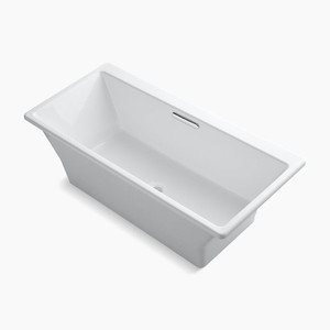 K819-F62-0 Reve 66" Soaking Tub - White