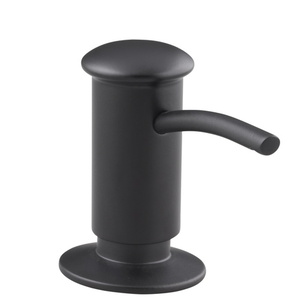 K1895-C-BL Contemporary Soap Dispenser Kitchen Accessory - Matte Black