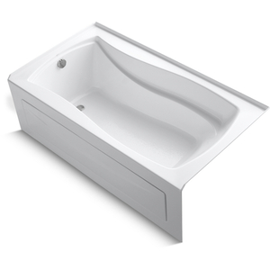 K1229-LA-0 Mariposa 66" Soaking Tub - White K1229-LA-0 Mariposa 66" Soaking Tub - White